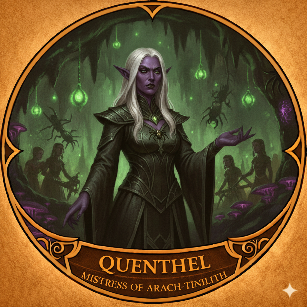 Quenthel: Arach-Tinilithin valtiatar