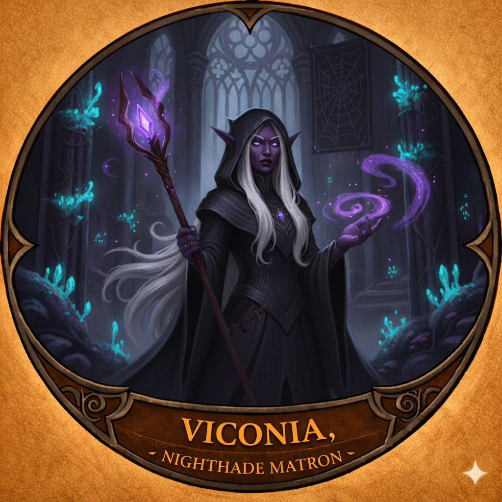 Viconia: Myrkkykoison matroona