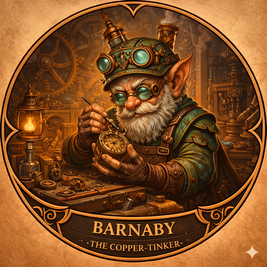 Barnaby: 銅の細工師