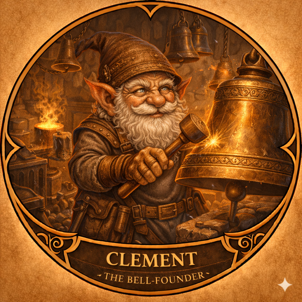 Clement: 鐘楼の鋳造師
