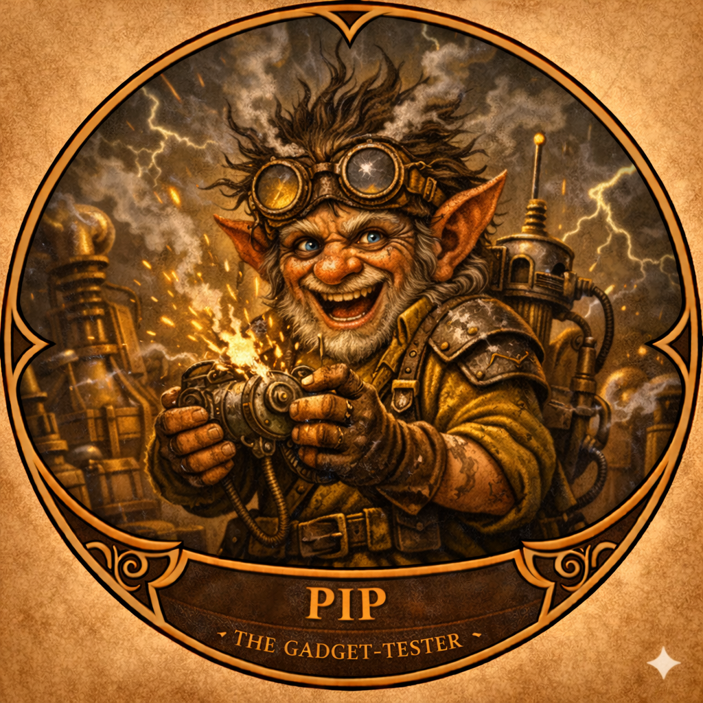 Pip: 珍発明の試験士