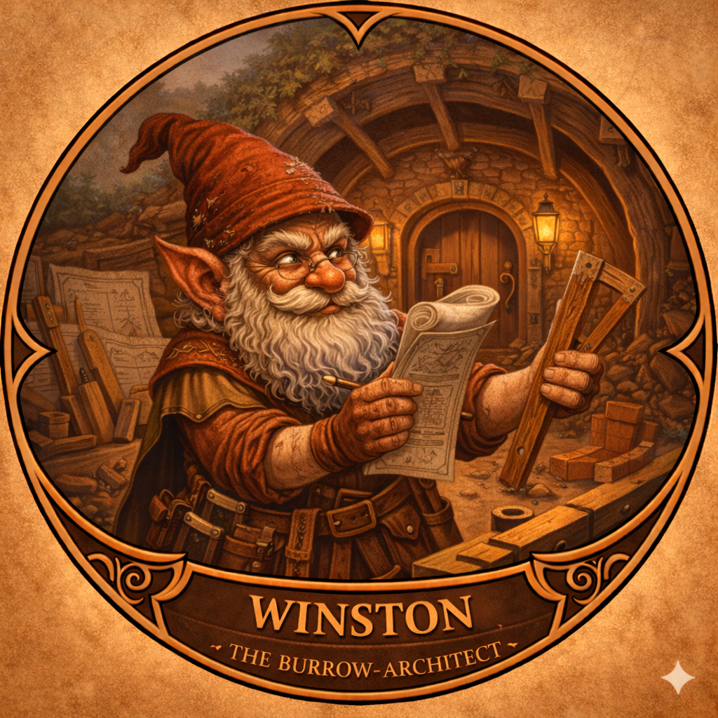 Winston: 巣穴の建築家