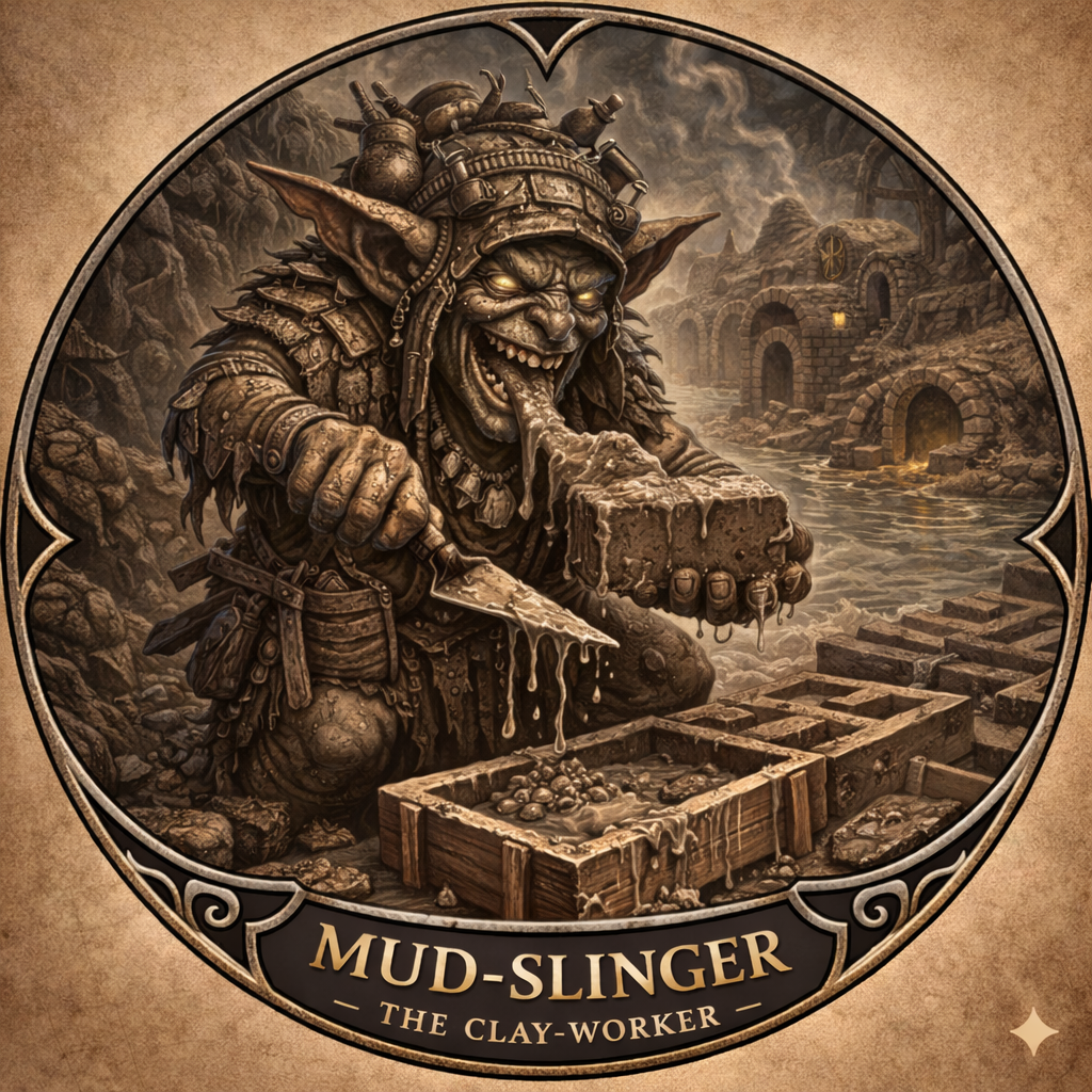 Mud-slinger: 점토 세공자