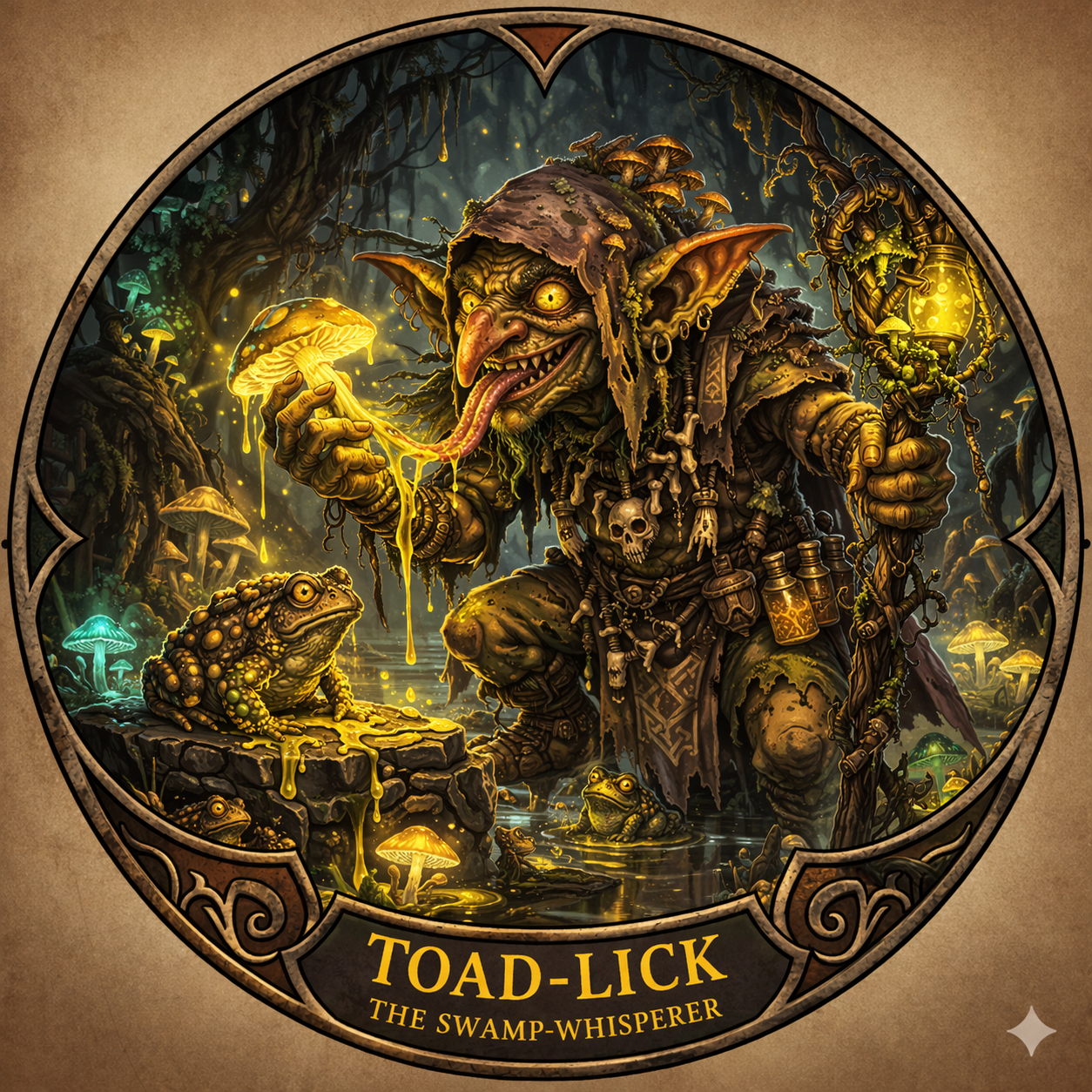 Toad-lick: 늪의 속삭임꾼