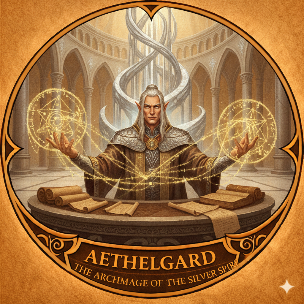 Aethelgard: The Archmage of the Silver Spire