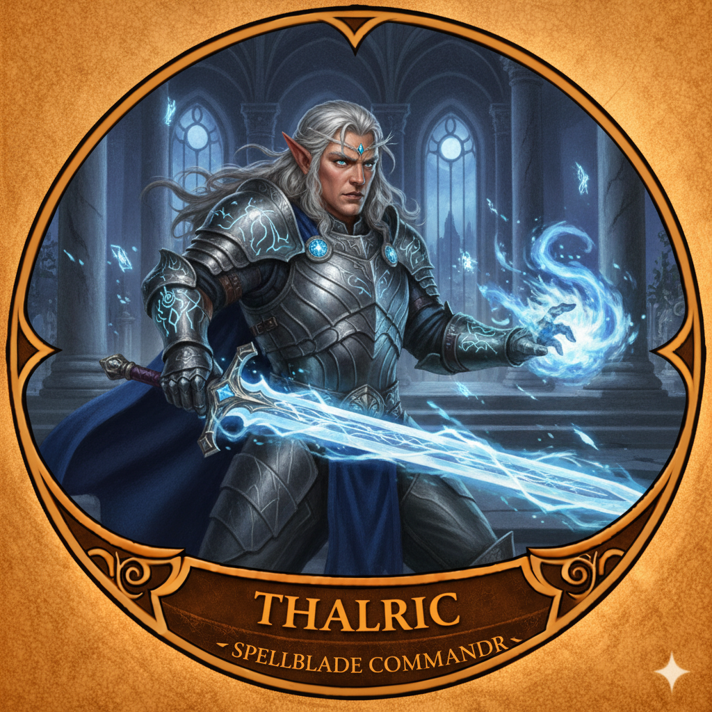 Thalric: The Spellblade Commander