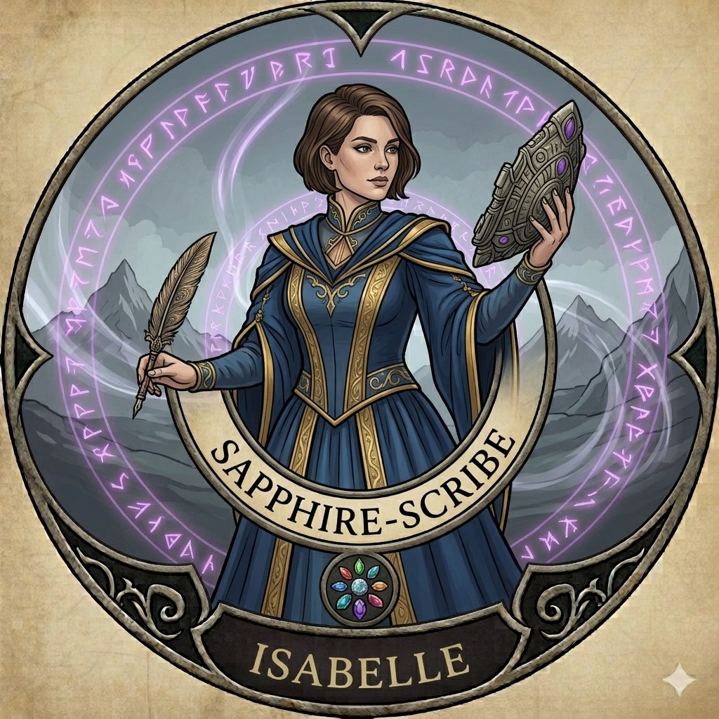Isabelle: Safirskrivaren